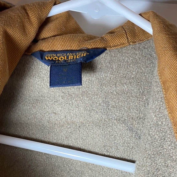 Vintage Woolrich 100% Wool Camo Oversized Men’s Jacket - Picture 8 of 13